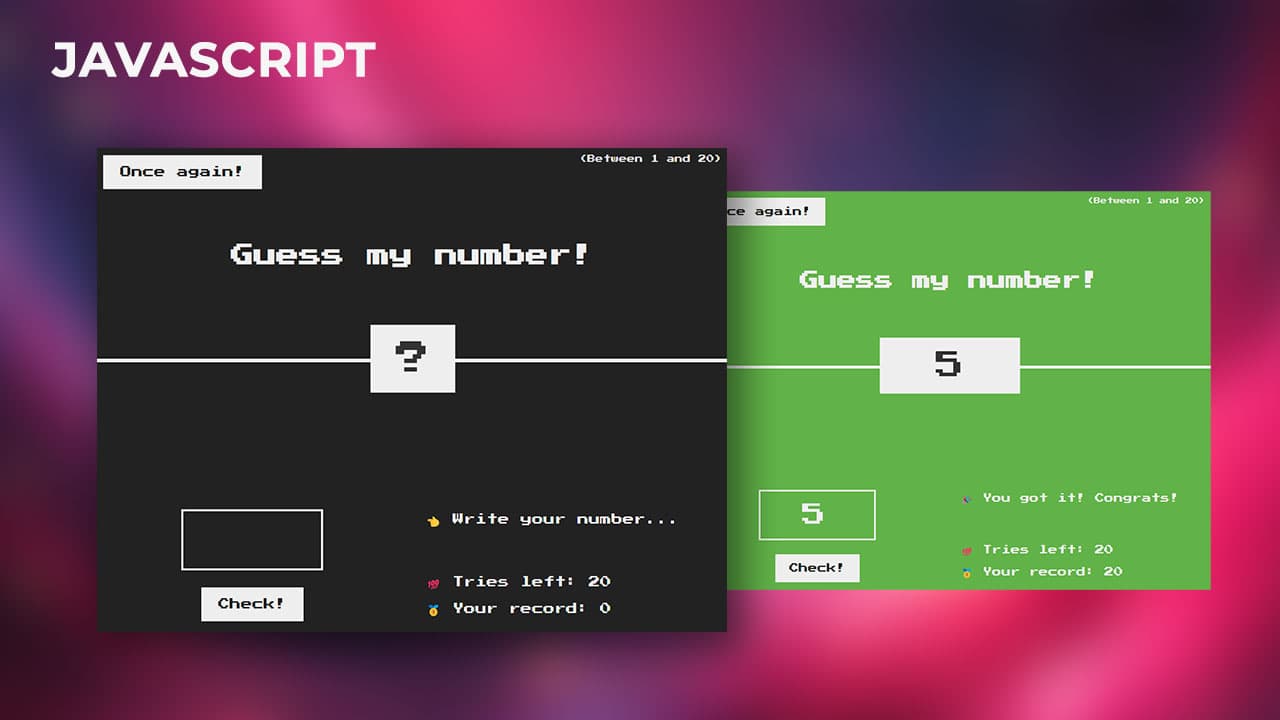 Simple game to practice JavaScript