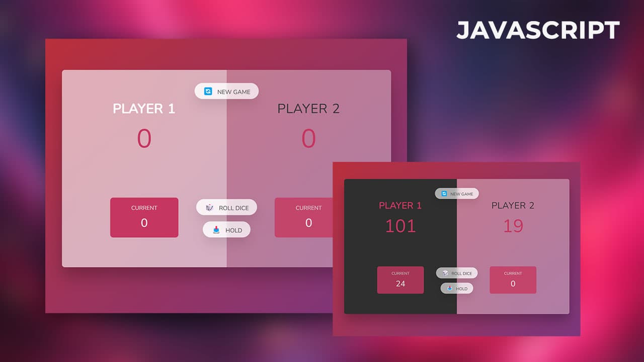 Two players simple game on JavaScript